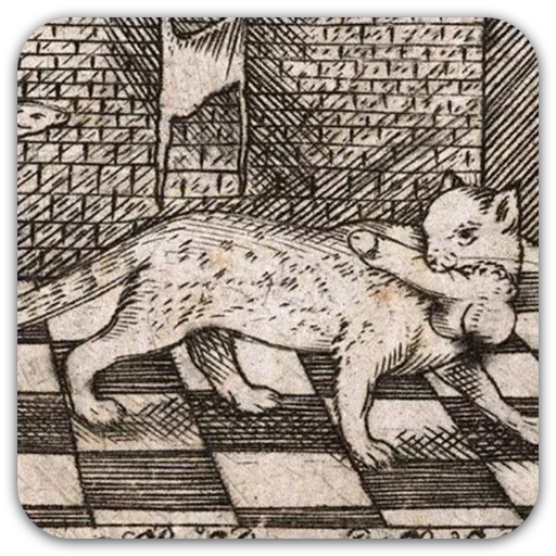 Medieval Cats - Sticker 8