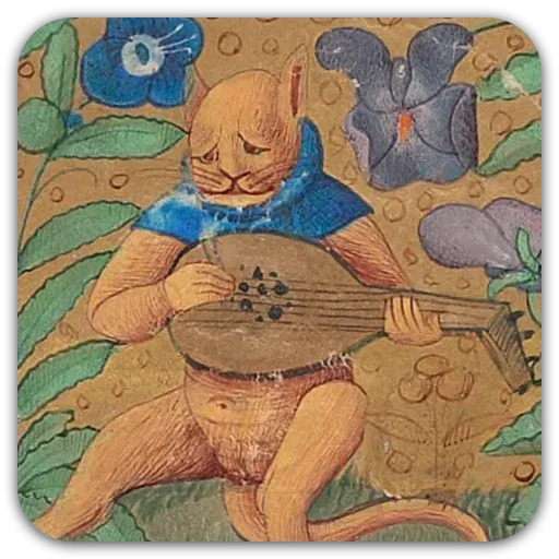 Medieval Cats - Sticker 7