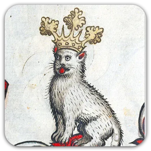 Medieval Cats - Sticker 6