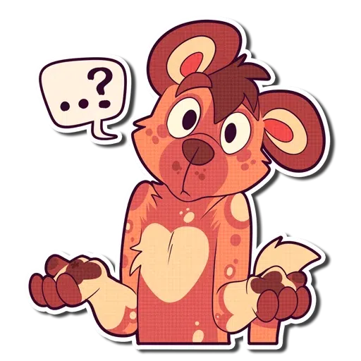 Cinnamon Wild Dog - Sticker