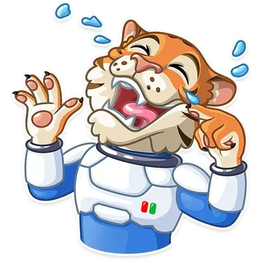 Cosmic Tiger- Sticker