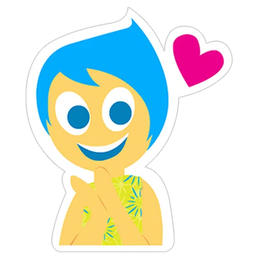 Inside Out Disney Pixar 1 - Sticker 2