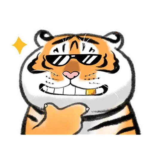 Tiger 🐯 2 - Sticker 4