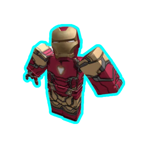 Roblox ironman- Sticker