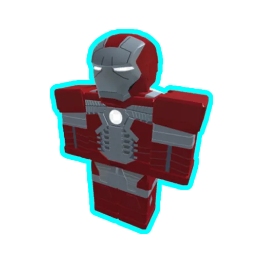 Roblox ironman - Sticker 3