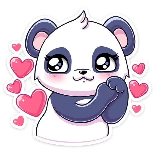 Panda Tori- Sticker