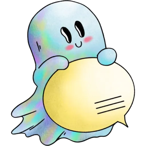 Rainbow Ghost - Sticker 7