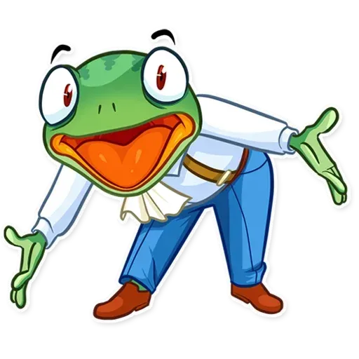 Banker Frog - Sticker 7