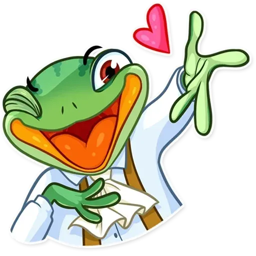 Banker Frog - Sticker 3