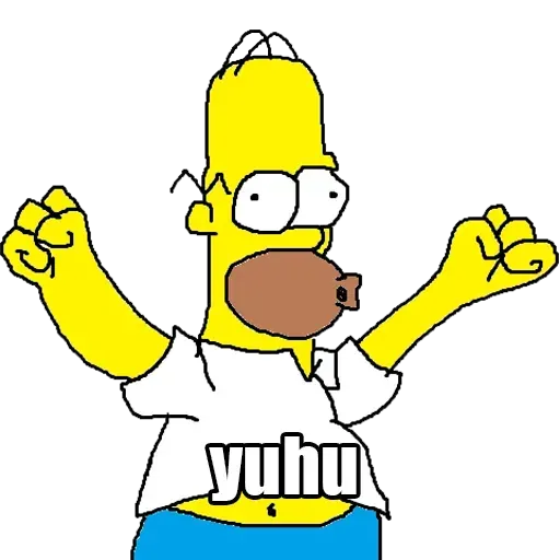 Memes Los Simpsons- Sticker