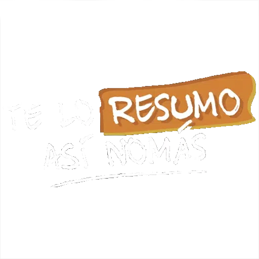 #TeLoResumo- Sticker