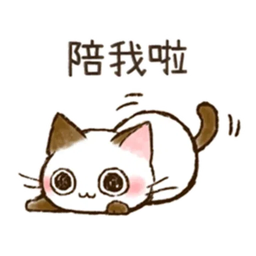 巧可猫 - Sticker 8