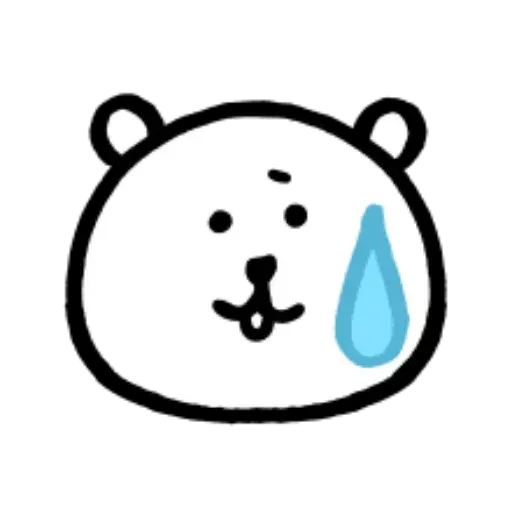 W bear emoji - Sticker 5