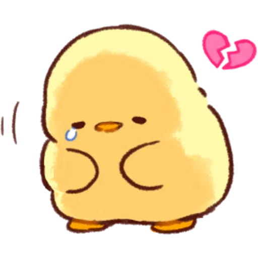 soft and cute chick 03 - Sticker 3