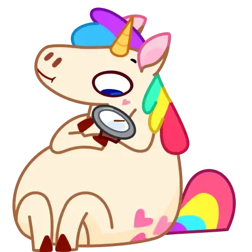 Rainbow Unicorn - Sticker 6