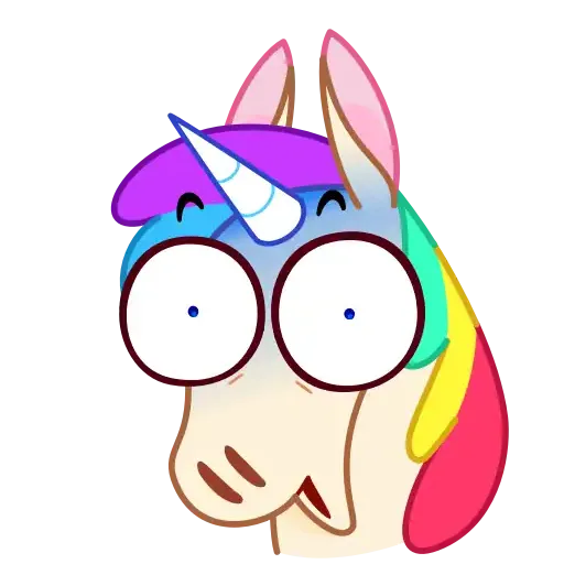 Rainbow Unicorn - Sticker 4