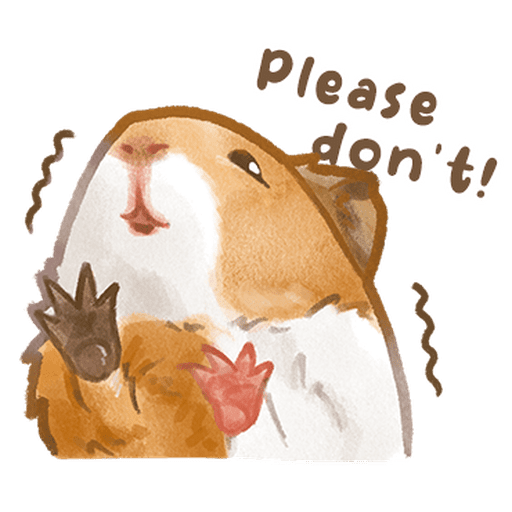 So many guinea pigs V2 - Sticker
