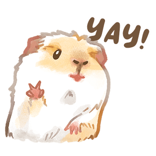 So many guinea pigs V2 - Sticker