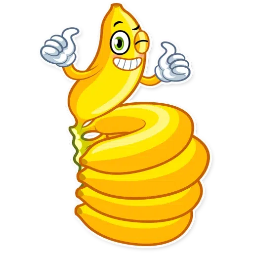 Banana plátano - Sticker 3