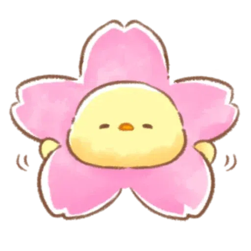 Soft and cute chick - spring - Sticker 8