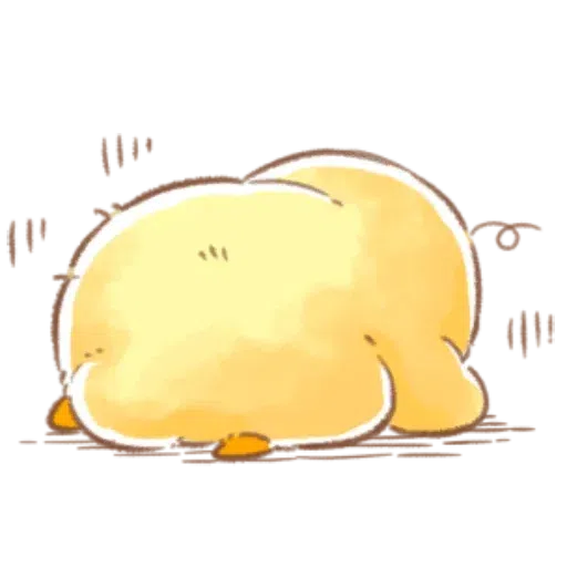 Soft and cute chick - spring - Sticker 6