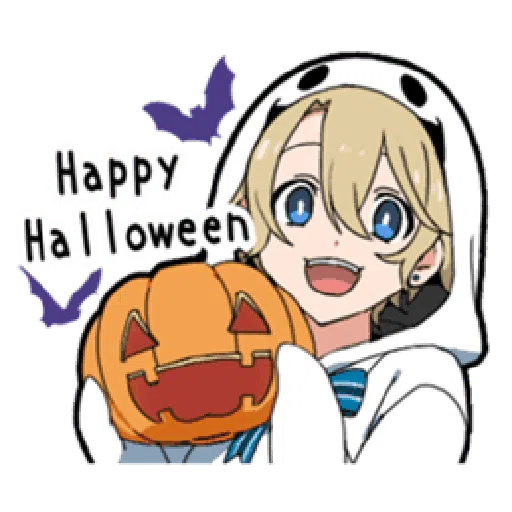 Halloween Costume Boy- Sticker