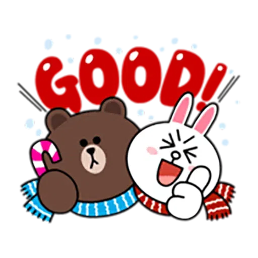 Brown and Cony 1 - Sticker 4
