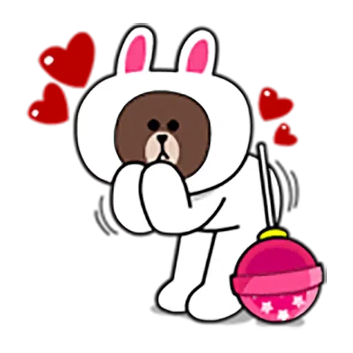 Brown and Cony 1 - Sticker 8