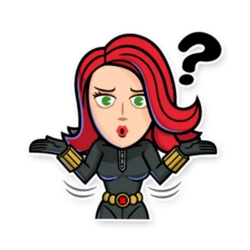 black widow - Sticker 7