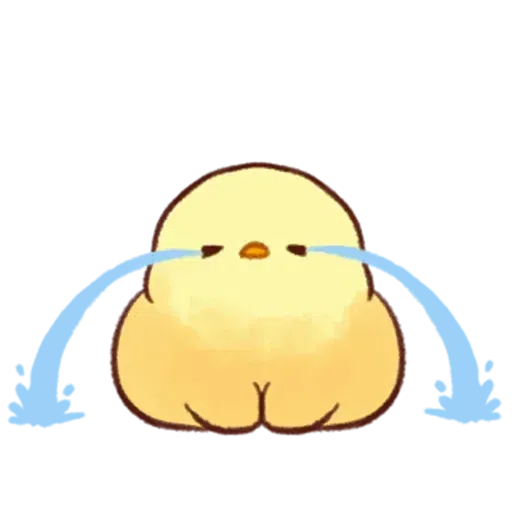 Soft and Cute Chick - Sticker 8