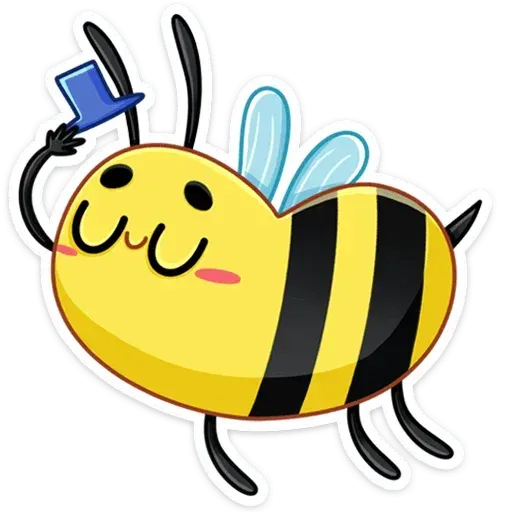 Bee - Sticker 2