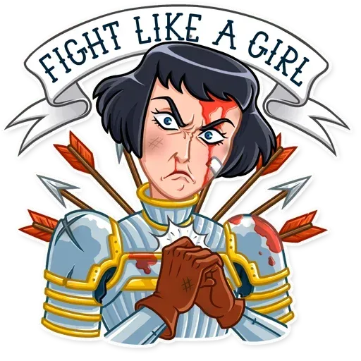 Joan of Arc - Sticker 7