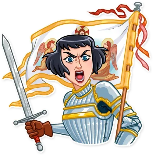 Joan of Arc - Sticker 8